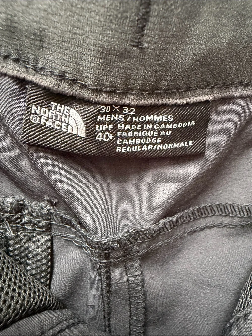 The North Face Men’s 30 X 32 UPF 40+ Paramont Gray Active Performance Pants